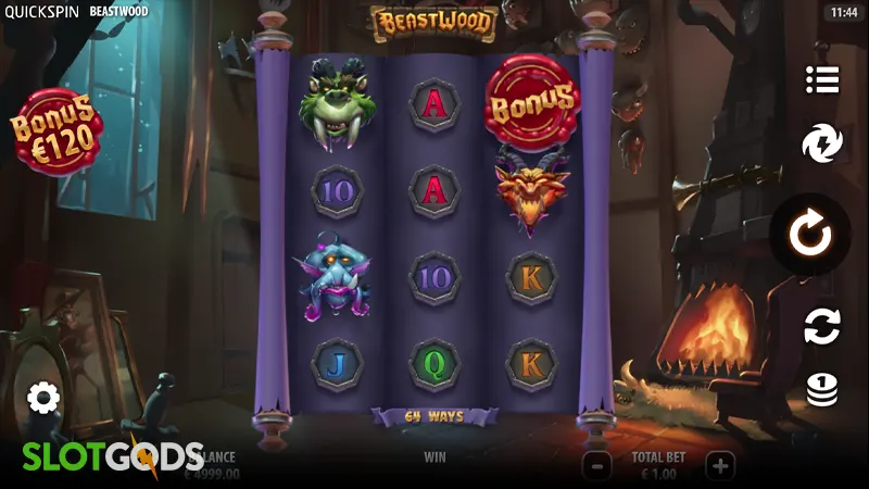 Beastwood Slot - Screenshot 