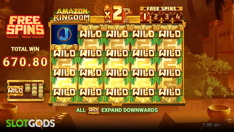 Amazon Kingdom Slot - Screenshot 2