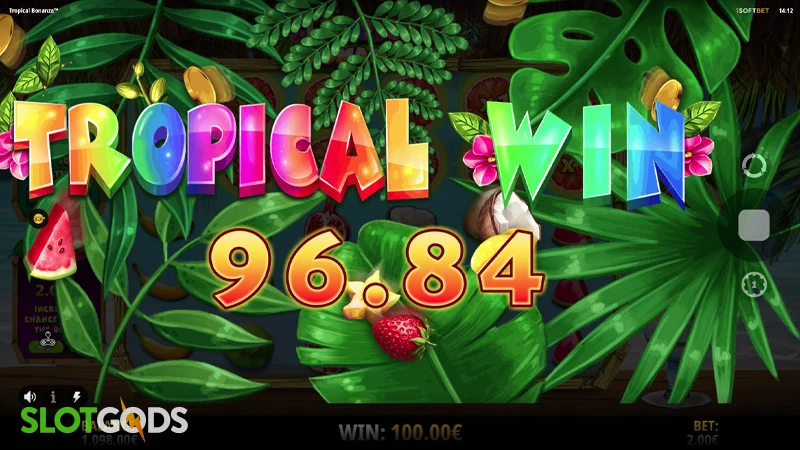 Tropical Bonanza Slot - Screenshot 