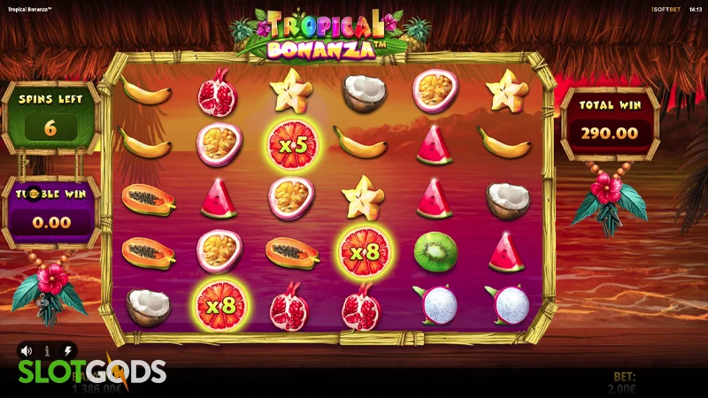 Tropical Bonanza Slot - Screenshot 3