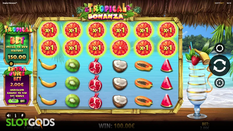 Tropical Bonanza Slot - Screenshot 4