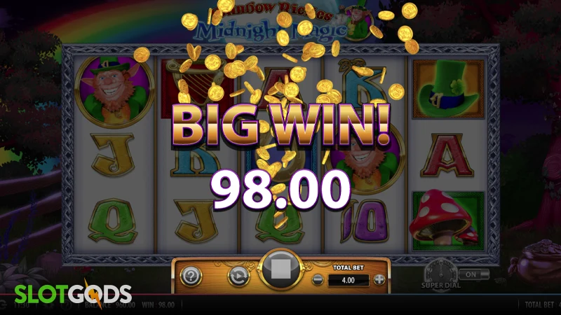 Rainbow Riches: Midnight Magic Slot - Screenshot 4