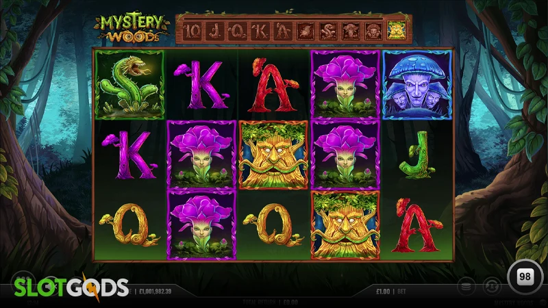 Mystery Woods Slot - Screenshot 
