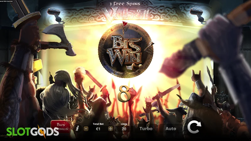 Valhöll: Wild Hammers Slot - Screenshot 4