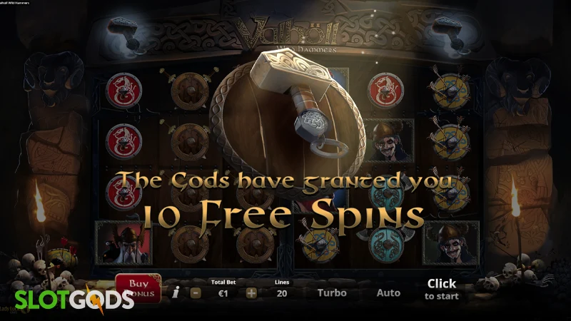 Valhöll: Wild Hammers Slot - Screenshot 2