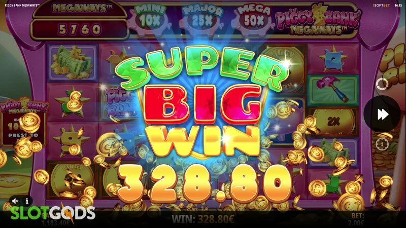 Piggy Bank Megaways Slot - Screenshot 4
