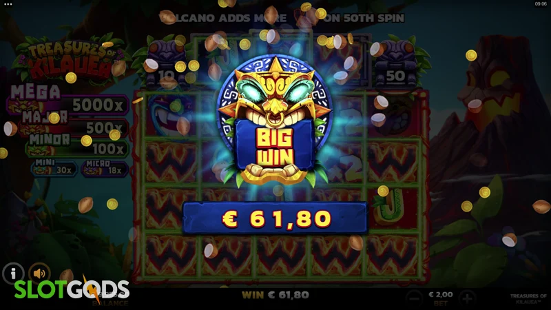 Treasures of Kilauea Slot - Screenshot 4