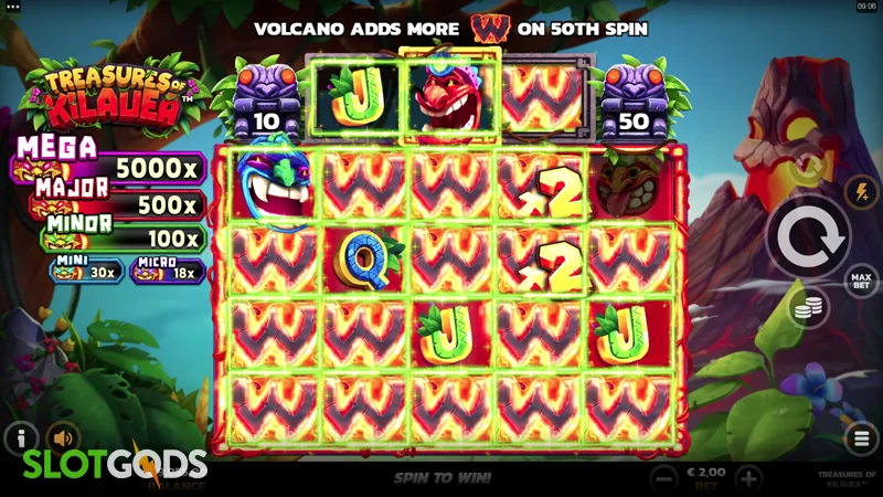 Treasures of Kilauea Slot - Screenshot 2