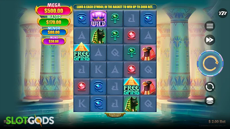 Cleopatra's Golden Spells Slot - Screenshot 