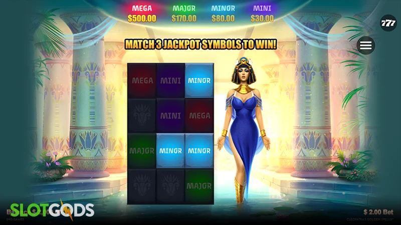 Cleopatra's Golden Spells Slot - Screenshot 3