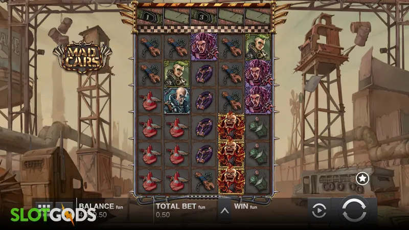 Mad Cars Slot - Screenshot 
