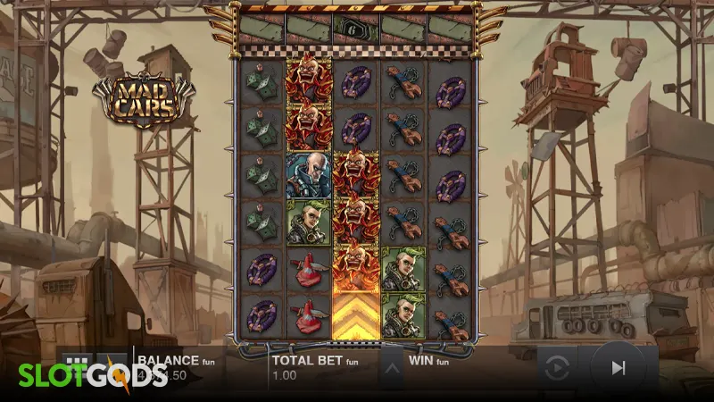 Mad Cars Slot - Screenshot 2
