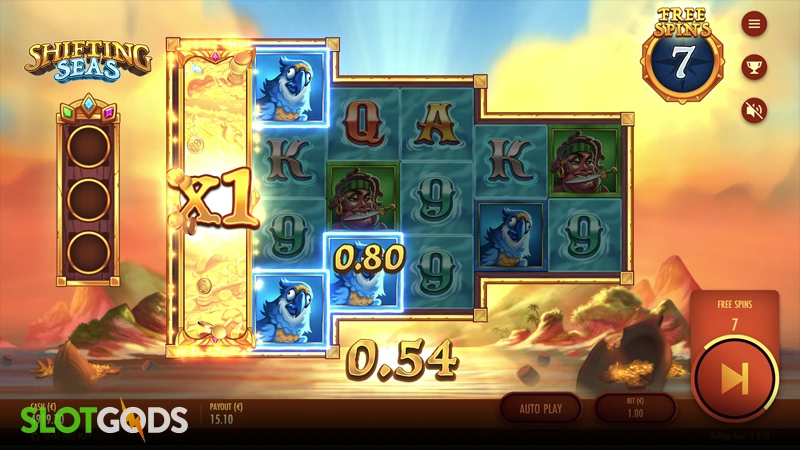 Shifting Seas Slot - Screenshot 3