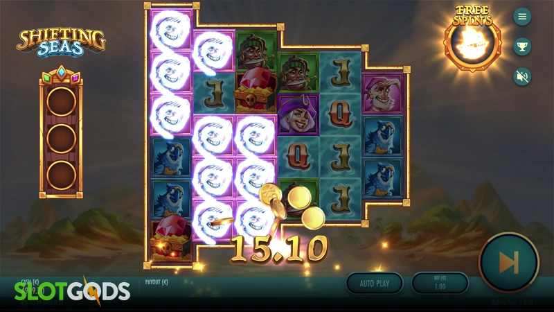 Shifting Seas Slot - Screenshot 4