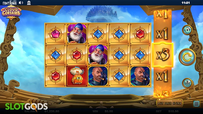 Cloud Corsairs Slot - Screenshot 