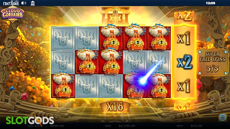 Cloud Corsairs Slot - Screenshot 2