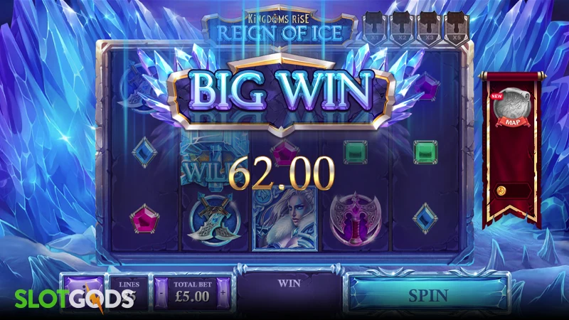 Kingdoms Rise: Reign of Ice Slot - Screenshot 4