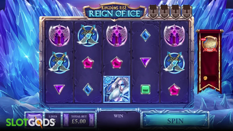 Kingdoms Rise: Reign of Ice Slot - Screenshot 