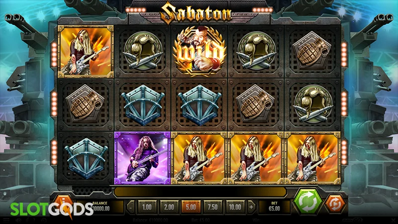 Sabaton Slot - Screenshot 