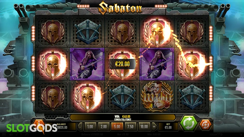 Sabaton Slot - Screenshot 2