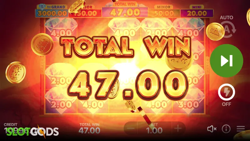 Lion Gems: Hold and Win Slot - Screenshot 4