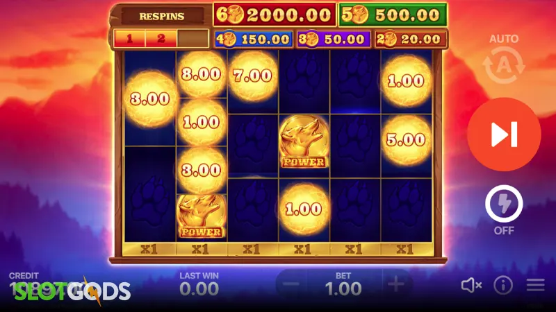 Wolf Power Megaways Slot - Screenshot 2