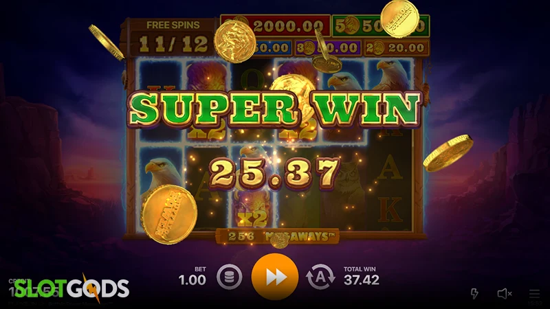 Buffalo Power Megaways Slot - Screenshot 4