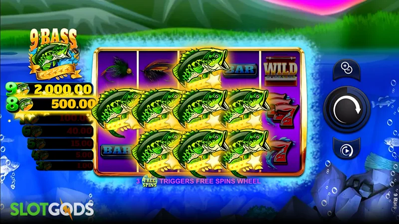 9 Bass Slot - Screenshot 2