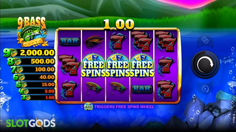 9 Bass Slot - Screenshot 3