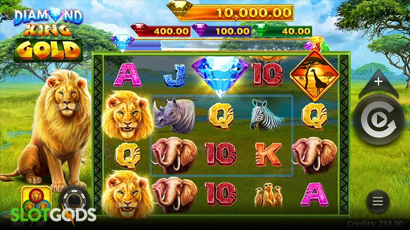 Diamond King Gold Slot - Screenshot 