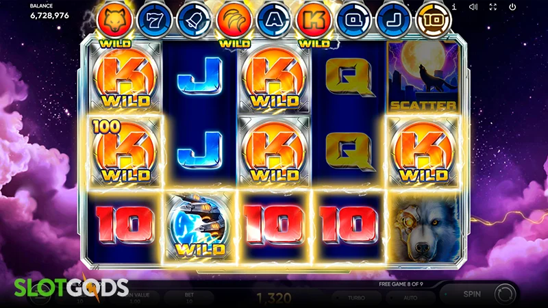 Cyber Wolf Slot - Screenshot 3