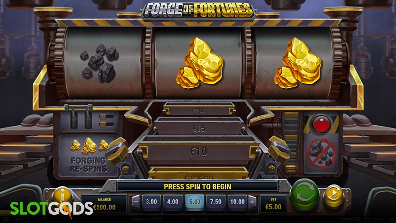 Forge of Fortunes Slot - Screenshot 