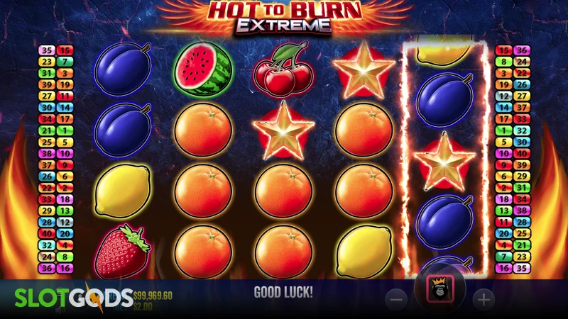 Hot to Burn Extreme Slot - Screenshot 3