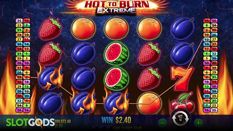Hot to Burn Extreme Slot - Screenshot 4