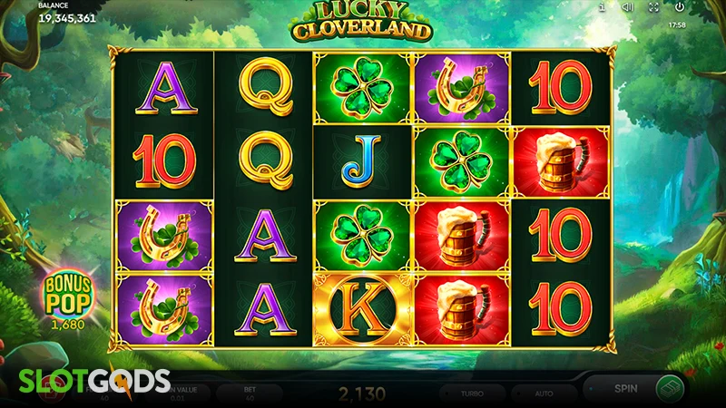 Lucky Cloverland Slot - Screenshot 