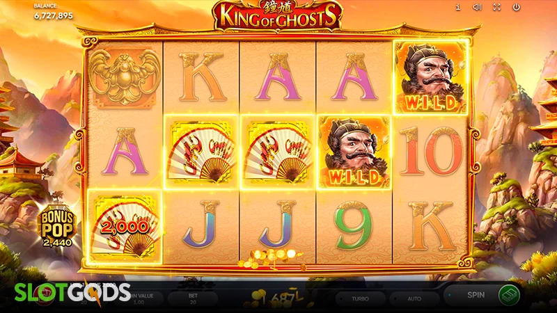 King of Ghosts Slot - Screenshot 
