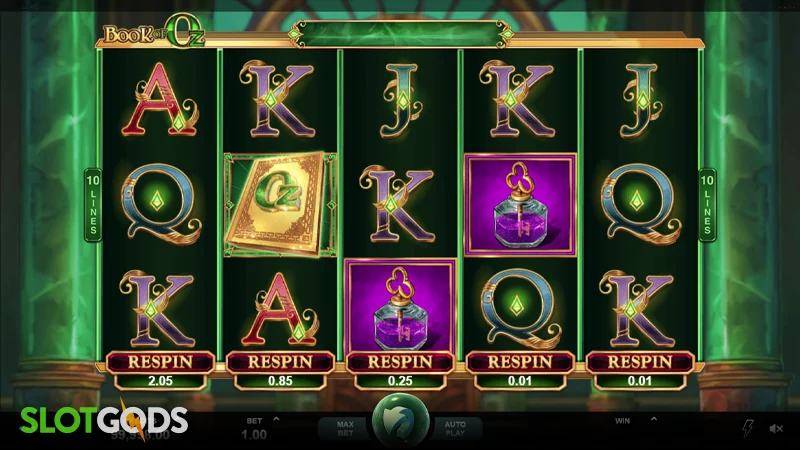 Book of Oz Slot - Screenshot 