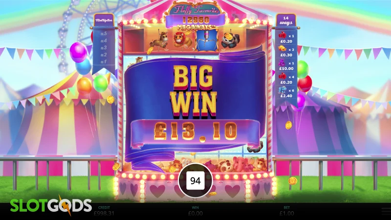 Fluffy Favourites Megaways Slot - Screenshot 4