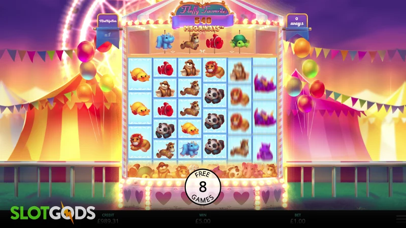 Fluffy Favourites Megaways Slot - Screenshot 3