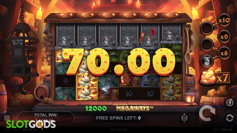 Rumble Ratz Megaways Slot - Screenshot 4