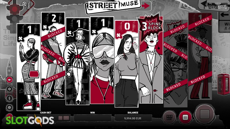 Street Muse Slot - Screenshot 
