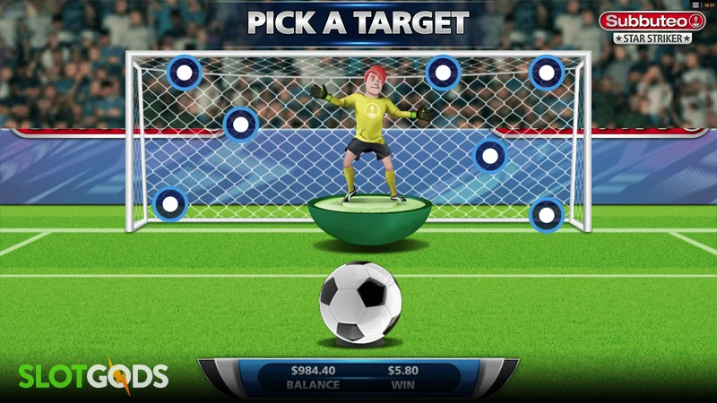 Subbuteo Star Striker Slot - Screenshot 3