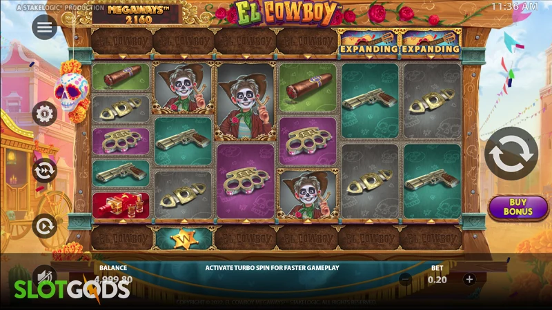 El Cowboy Megaways Slot - Screenshot 