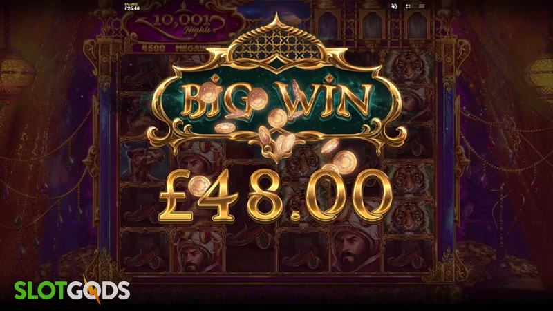 10,001 Nights Megaways Slot - Screenshot 4