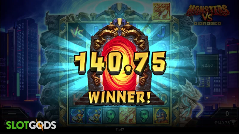 Monsters vs Gigablox Slot - Screenshot 4