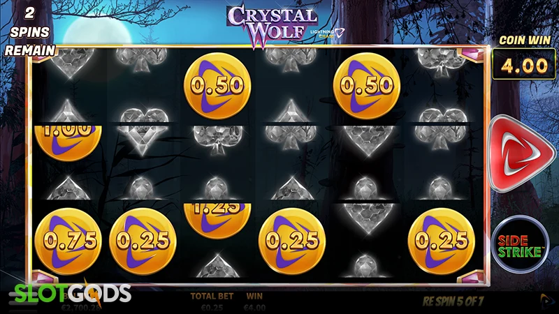 Crystal Wolf Lightning Chase Slot - Screenshot 3