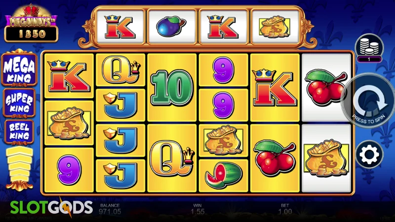 Reel King Megaways Slot - Screenshot 3