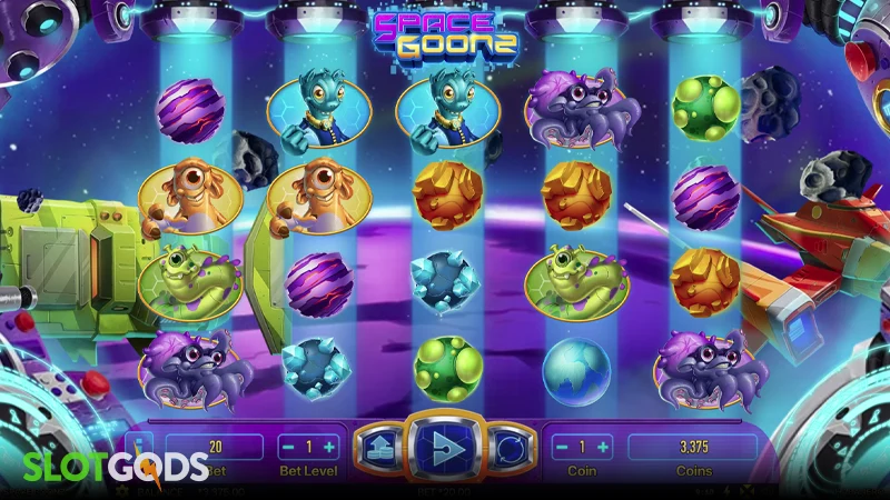Space Goonz Slot - Screenshot 