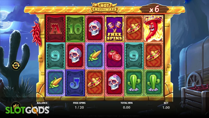 Hot Chilliways Slot - Screenshot 3