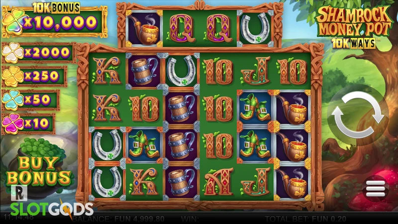 Shamrock Money Pot 10K Ways Slot - Screenshot 